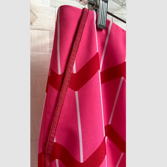 Golftini Golf Tennis Performance I Love Lucy Chevron Pink Skort Size 10 L - Picture 4 of 9